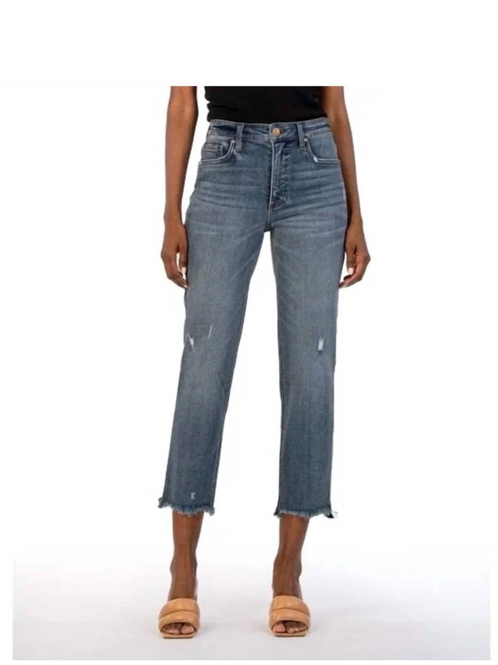 Kut From The Kloth - Ripped High Rise
Distressed Jeans